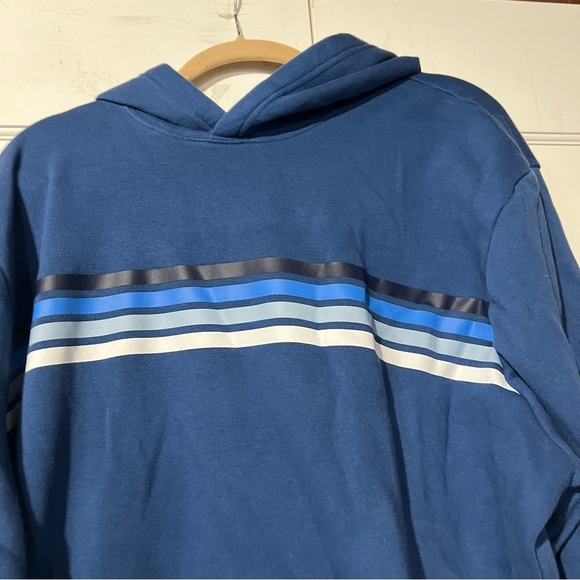 GAP Men’s Hoodie Blue Striped Size XXL - Picture 4 of 5